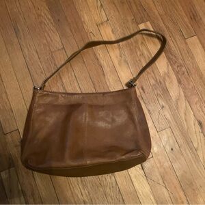 Vintage St. John's Bay Brown Leather Shoulder Bag
